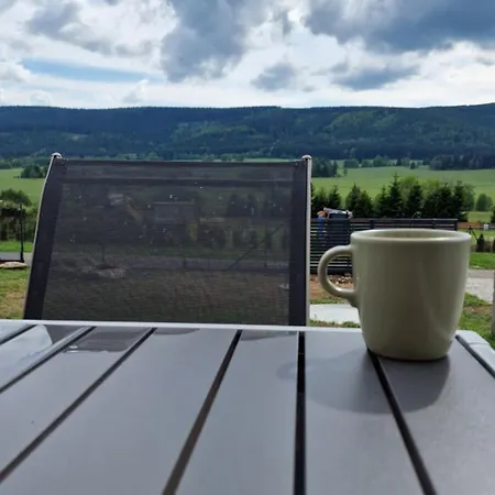 Villa Season Klimatyzowany Dom Przy Szlaku Z Prywatnym Tarasem I Widokiem Na Gory Orlickie - Sudety Sauna&jacuzzi, Skalne Miasto, 4km Do Zieleniec Arena *