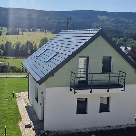 Villa Season Klimatyzowany Dom Przy Szlaku Z Prywatnym Tarasem I Widokiem Na Gory Orlickie - Sudety Sauna&jacuzzi, Skalne *