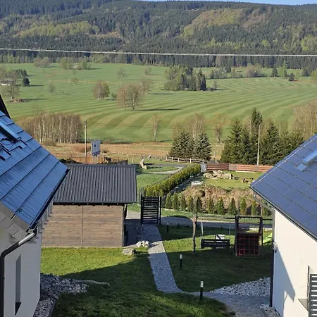 Villa Season Klimatyzowany Dom Przy Szlaku Z Prywatnym Tarasem I Widokiem Na Gory Orlickie - Sudety Sauna&jacuzzi, Skalne