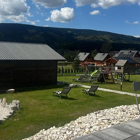 Season Klimatyzowany Dom Przy Szlaku Z Prywatnym Tarasem I Widokiem Na Gory Orlickie - Sudety Sauna&jacuzzi, Skalne *