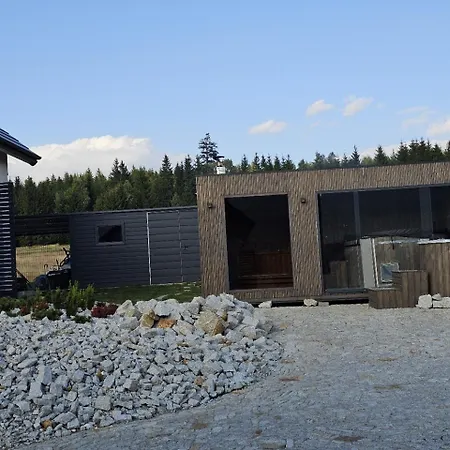 Season Klimatyzowany Dom Przy Szlaku Z Prywatnym Tarasem I Widokiem Na Gory Orlickie - Sudety Sauna&jacuzzi, Skalne Miasto, 4km Do Zieleniec Arena Lasowka