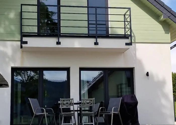 Season Klimatyzowany Dom Przy Szlaku Z Prywatnym Tarasem I Widokiem Na Góry Orlickie - Sudety Sauna&jacuzzi, Skalne Villa