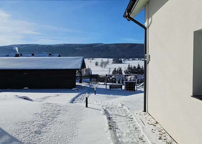 Season Klimat - Dom Przy Szlaku Z Prywatnym Tarasem I Widokiem Na Gory Orlickie - Sudety Sauna&jacuzzi, Skalne Miasto, 4km Do Zieleniec Arena Lasowka